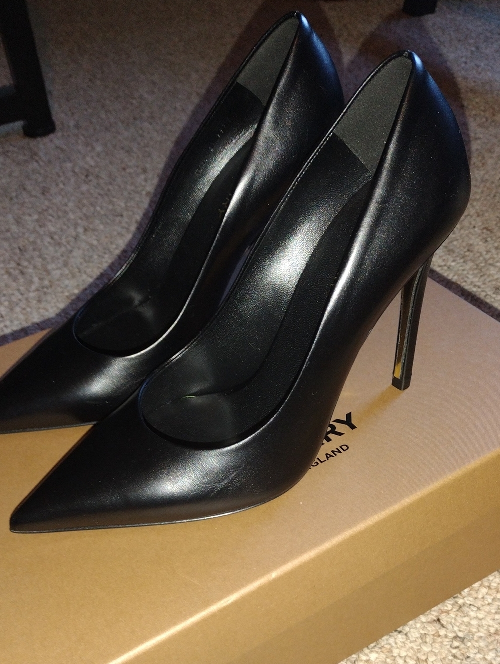 Burberry point pumps black size 6.5 - Picture 13 of 15
